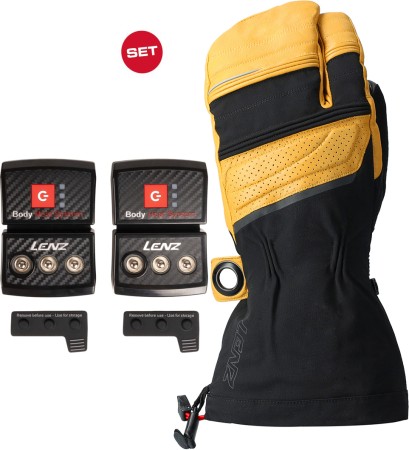 HEAT 8.0 LOBSTER Handschuh 2026 inkl. LITHIUM RCB 1400 Pack USB-C 