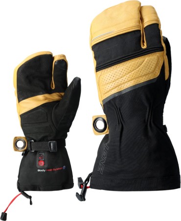 HEAT 8.0 LOBSTER Heating Glove 2025 black/yellow 