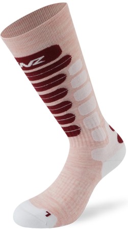 SKIING KIDS 2.0 Socken 2023 pink/white/red 