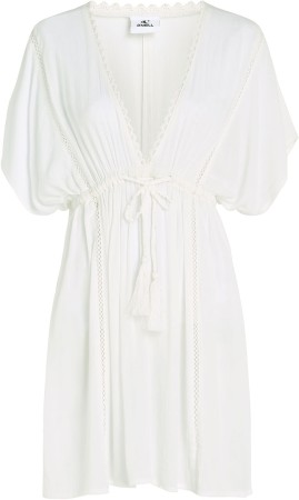 ESSENTIALS MONA BEACH COVER UP Kleid 2024 snow white 