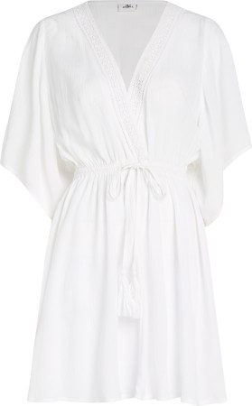 ESSENTIALS COVER UP Kleid 2025 snow white 