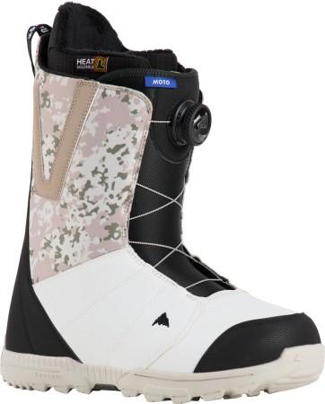 MOTO BOA Boot 2025 black/white/snowfall camo 