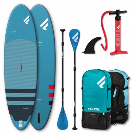 FLY AIR 9,8 SUP 2022 inkl. PURE ADJUSTABLE 3-Piece Paddel 