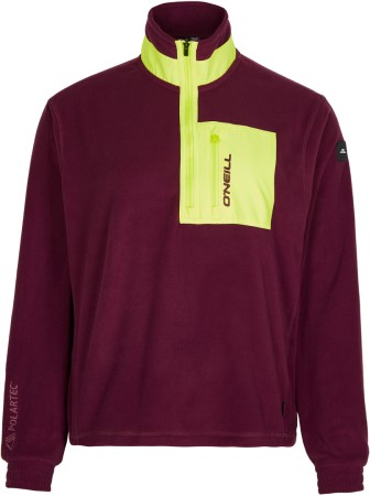 UTILITY HALF Zip Fleece 2023 windsor wine colour block 
