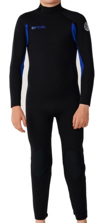 KIDS TRAD 4/3 BACK ZIP Full Suit 2026 blue 