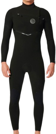 E BOMB 4/3 CHEST ZIP Full Suit 2025 black 