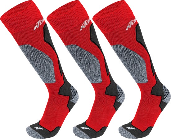 HIGH PERFORMANCE MEN 3er Pack Socken red/black/antrahcite 42-44