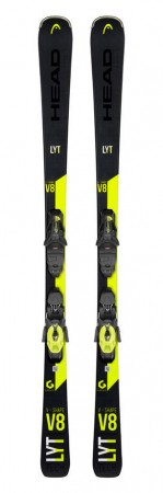 V-SHAPE V8 SW LYT-PR Ski 2020 inkl. PR 11 GW BRAKE 78 Ski Bindung black/yellow 