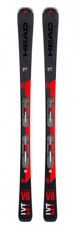 V-SHAPE V6 SW LYT-PR Ski 2020 incl. PR 11 GW BRAKE 85 Binding matte black/flash red 
