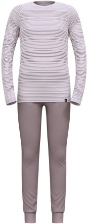 SET ACTIVE WARM ECO KIDS Longsleeve & Pants 2025 misty lilac/gray ridge 