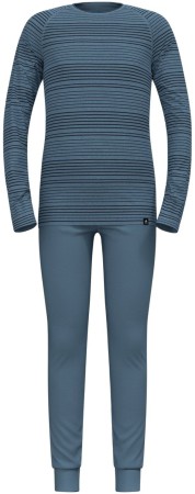 SET ACTIVE WARM ECO KIDS Longsleeve & Hose 2025 provincial blue/dark sapphire 