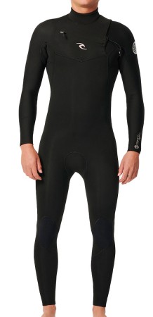 DAWN PATROL PERFORMANCE 4/3 CHEST ZIP Full Suit 2025 black 