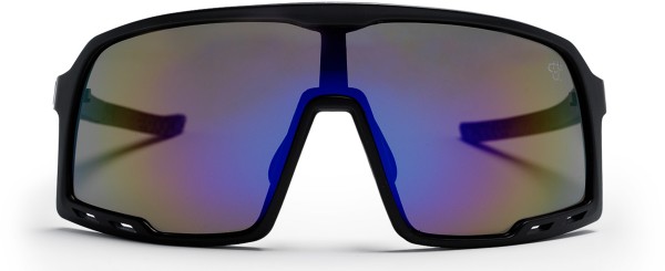 HENRIK Sonnenbrille  matte black/blue polarized 