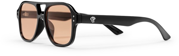 COCAS Sonnenbrille shiny black/light orange 