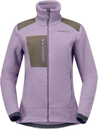 TROLLVEGGEN WARM3 WOMEN Zip Fleece 2026 purple sage 