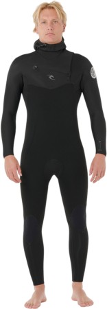 DAWN PATROL HOOD 5/4 CHEST ZIP Full Suit 2026 black 