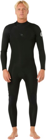 DAWN PATROL 4/3 BACK ZIP Full Suit 2026 black 