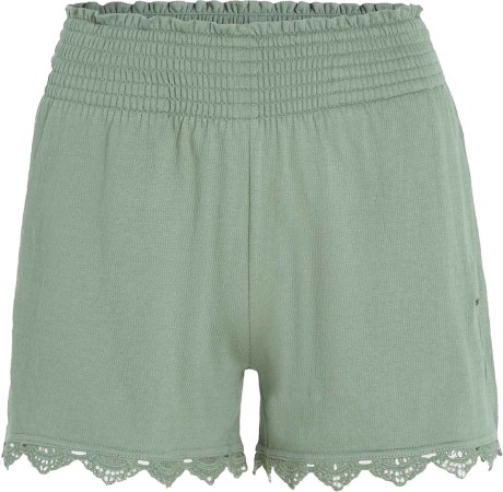 ESSENTIALS AVA SMOCKED Shorts 2024 lily pad 