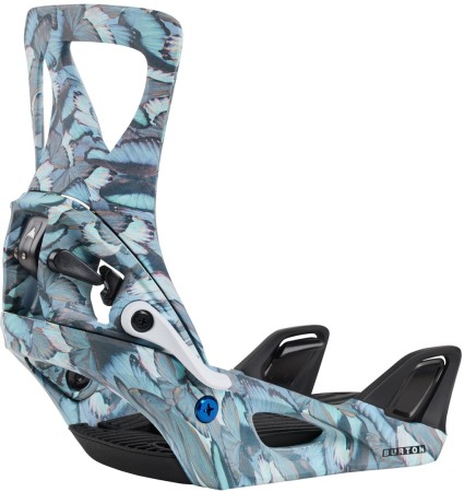 STEP ON WOMENS Bindung 2025 blue butterflies 