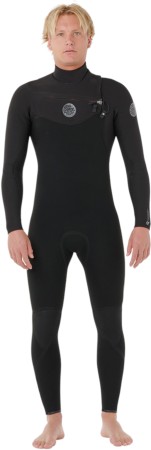 FLASHBOMB 5/3 CHEST ZIP Full Suit 2026 black 