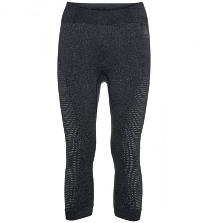 PERFORMANCE WARM ECO 3/4 WOMEN Pants 2025 black/new odlo graphite 