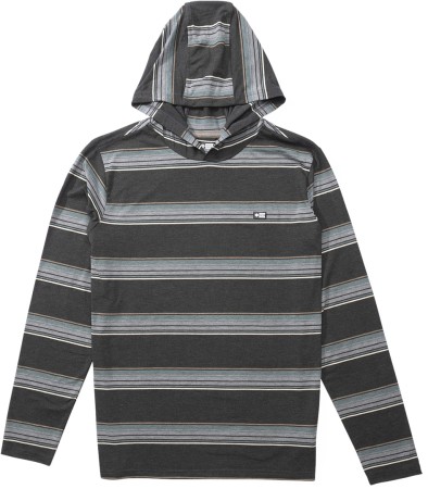 STACKED UP HOODED LS Lycra 2025 coal 