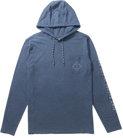 TIPPET POCKET HOODED LS Lycra 2025 navy 