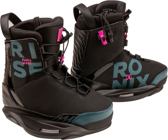 RISE Boots 2025 black/teal/pink 