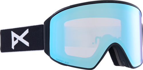 M4 CYLINDRICAL Schneebrille 2023 black/perceive variable blue 