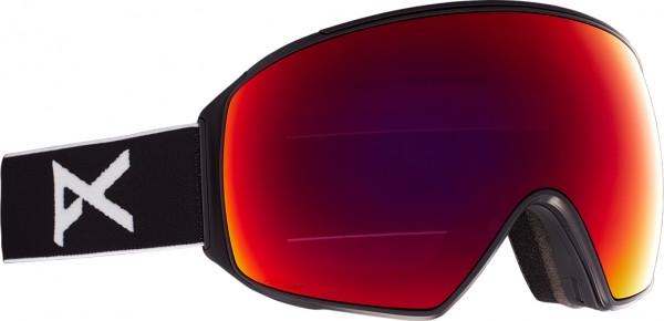 M4 TORIC Schneebrille 2025 black/perceive sunny red 