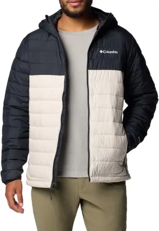 POWDER LITE II HOODED Jacke 2026 dark stone/black 