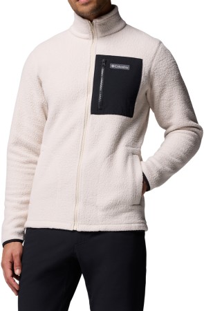 JASPER RIDGE PEBBLED Zip Fleece 2026 dark stone/black 