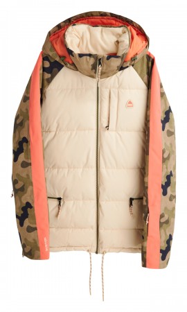 KEELAN Jacke 2022 creme brulee/martini olive terra camo 