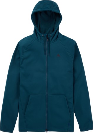 CROWN WATERPROOF Zip Hoodie 2025 deep emerald 