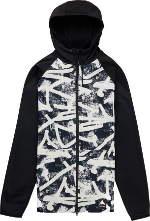 CROWN WEATHERPROOF Zip Hoodie 2026 city streets/true black 