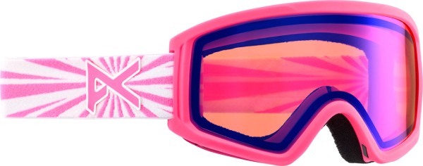 TRACKER 2.0 Schneebrille 2025 pink flag/blue amber 