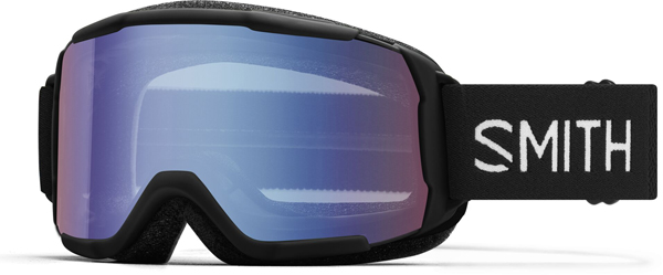 DAREDEVIL Schneebrille 2026 shiny black/blue sensor mirror 