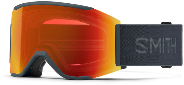 SQUAD MAG Schneebrille 2025 slate/chromapop everyday red mirror 