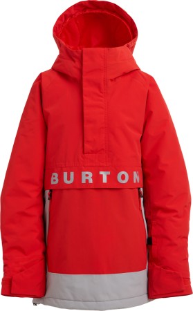 KIDS FROSTNER ANORAK Jacket 2026 flame scarlet/silver sconce 