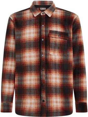 O'RIGINALS SUPERFLEECE Hemd 2026 bonfire check 