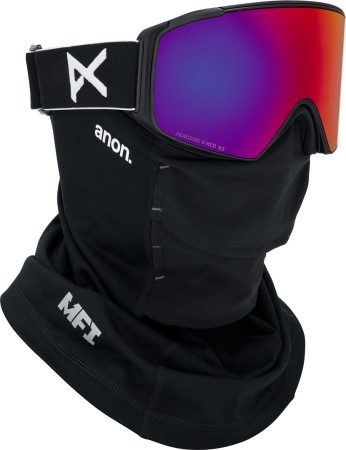 M4S CYLINDRICAL Schneebrille 2026 black/perceive sun red 