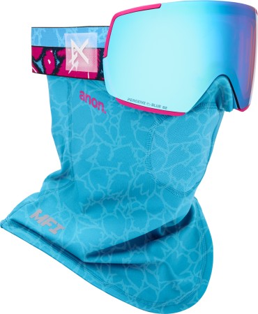 M5 MFI Schneebrille 2026 pink tides/perceive variable blue 