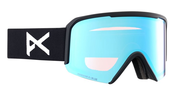 NESA Schneebrille 2025 black/perceive variable blue 