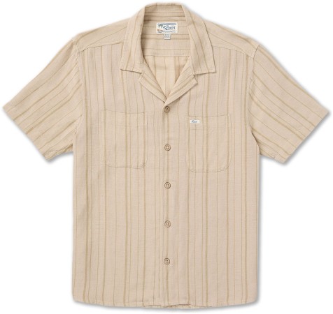 EXOTICA STRIPE SS Hemd 2026 light khaki 