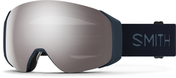 4D MAG S Schneebrille 2025 midnight navy/chromapop sun platinum mirror 