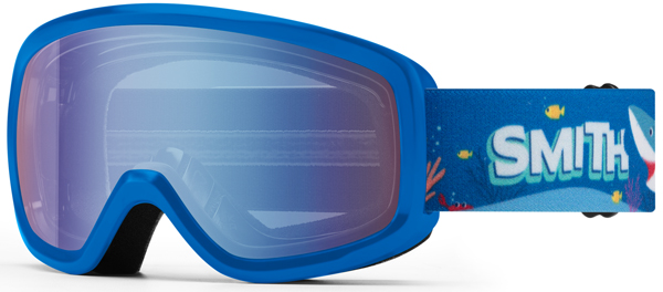 SNOWDAY JR Goggle 2025 cobalt shark bait/blue sensor mirror 