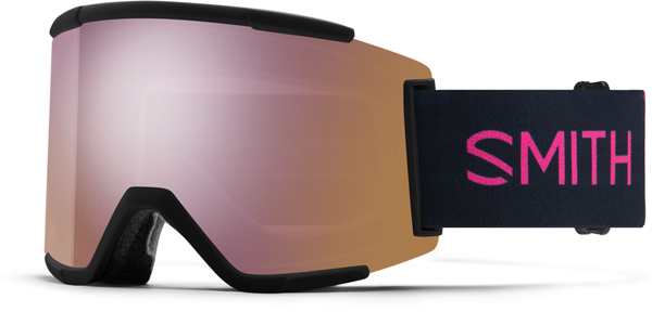 SQUAD XL Schneebrille 2025 ac scott stevens/chromapop everyday rose gold mirror 