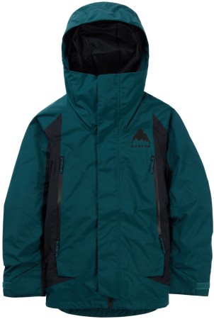KIDS GORE TEX SHELL Jacke 2025 deep emerald/true black 