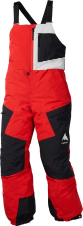 KIDS GORE TEX POWLINE BIB Pant 2026 flame scarlet/true black 