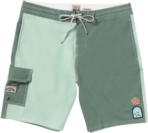SUNSHINE LT 18.5 Boardshort 2025 green tea 